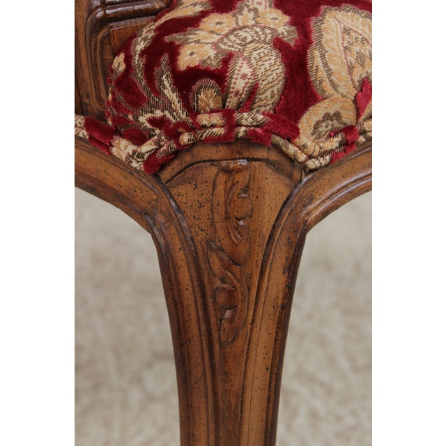 Set of 10 Auffray & Co French Style Cane Back Dining Chairs For Sale - Image 16 of 18