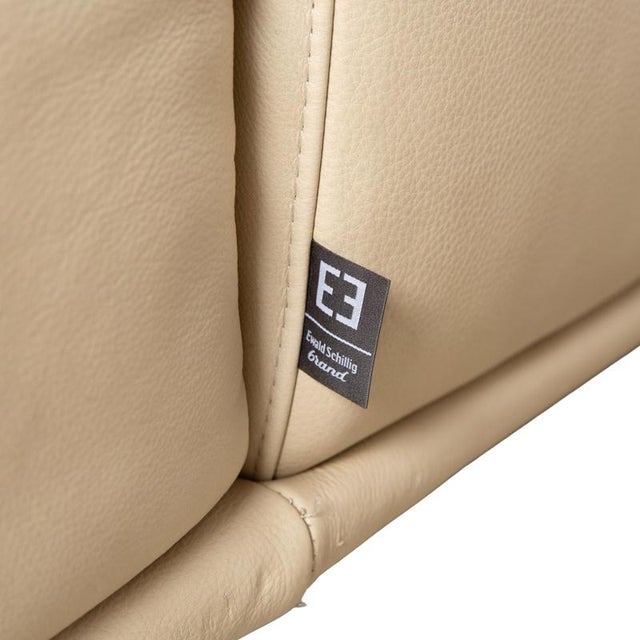 Amelia 2-Seater Sofa in Beige Leather from Ewald Schillig For Sale - Image 14 of 16