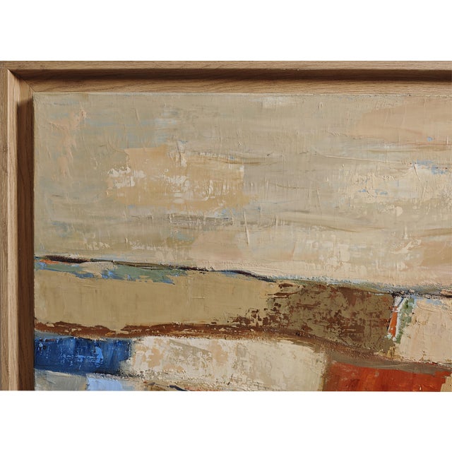 Terres D'eclaircie, Abstract Landscape, Contemporary, Framed by Sophie Dumont For Sale - Image 4 of 9