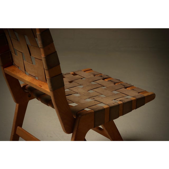 Wood Vintage Chair by Dirk Van Sliedregt for Pastoe, 1952 For Sale - Image 7 of 16