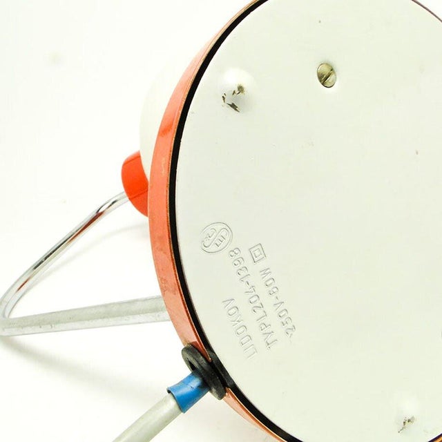 1960s Mid-Century Modern Desk Lamp from Lidokov, Czechoslovakia, 1970s For Sale - Image 5 of 12