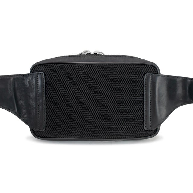 Gucci Gucci Gg Monogram Supreme Tigers Black Leather Bestiary Belt Bag For Sale - Image 4 of 10