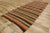 Textile Vintage Turkish Striped Kilim Rug - 04'07 X 12'09 For Sale - Image 7 of 10