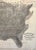 This highly informative 32" x 20" antique map, titled "Geological Map of U.S. - Isothems Temperature & Rain fall," was...