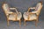 Pair Antique French Louis XV Style Aubusson Armchairs For Sale - Image 4 of 14