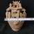 White Chinese Ceramic Pot,Brown Glaze Porcelain Granary Jar Hand Carved Figures and Architecture Pattern For Sale - Image 8 of 11