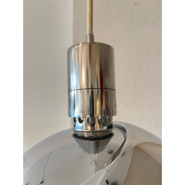 Sirrah Adjustable and Articulated Chandelier in Chromed Steel by Franco Albini for Sirrah, Italy, 1969 For Sale - Image 4 of 9