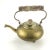 1900 - 1909 Small Brass Etched and Signed Teapot Circa 1900 For Sale - Image 5 of 12