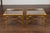 Mid-Century Modern Pair of French Midcentury Gilt Faux Bamboo Drinks Tables with Glass Tops For Sale - Image 3 of 12