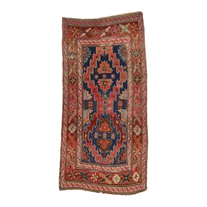 Late 19th Century Antique Russian Caucasian Kazak Rug, 04'00 X 08'00
