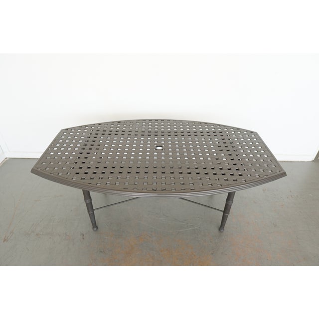 Woodard Patio Dining Set For Sale - Image 9 of 16