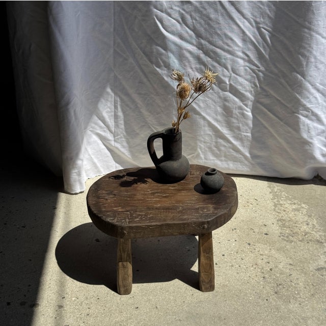 Small Stool in Teak For Sale - Image 4 of 18