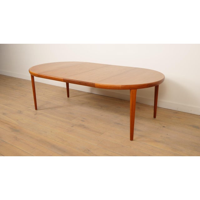 Vintage Teak Dining Table, 1950s For Sale - Image 4 of 18