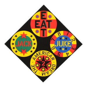Black Diamond from the American Dream Portfolio, Robert Indiana Screenprint (Unsigned)
