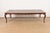 French Provincial Kindel Furniture Style French Provincial Louis XV Carved Cherry Wood Extension Dining Table, Newly Refinished For Sale - Image 3 of 11