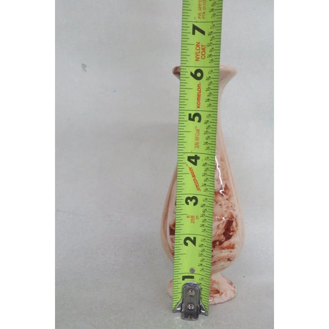 Sitka Clay Brown Marbled Small Bud Vase For Sale In Miami - Image 6 of 12