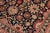 Floral Pak-Persian Black/Tan Wool Rug - 8'1'' X 9'10'' For Sale - Image 4 of 9