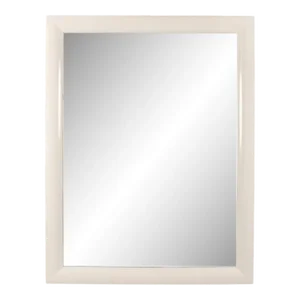 Monumental White Rectangular Mirror