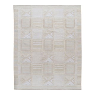 Swedish Style Kilim Deco Rug 8' X 10' For Sale