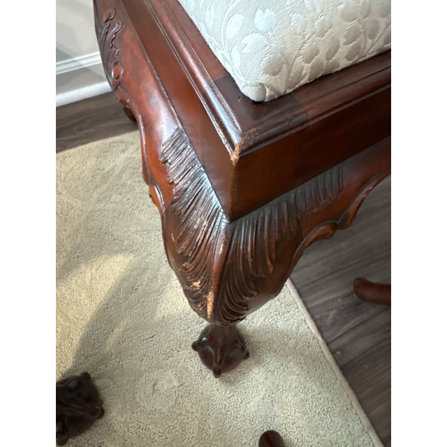 Set of 6 Maitland-Smith Philadelphia Upholstered Dining Chairs For Sale - Image 12 of 12