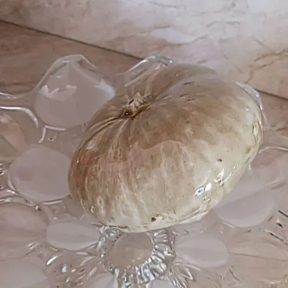 Ceramic 1990s Realistic Ceramic Gourd Ugly Pumpkin Art Glaze Kitsch Decor Thanksgiving Kitchen For Sale - Image 7 of 13