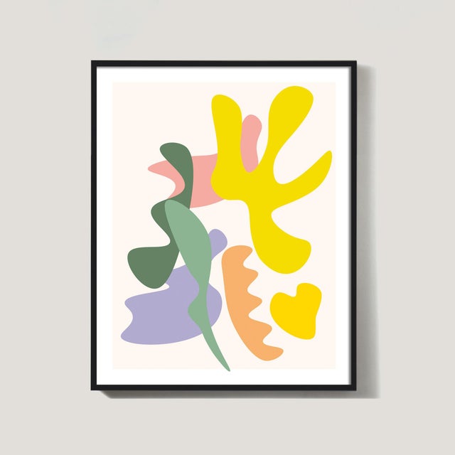 Not Yet Made - Made To Order "Dream Sequence No. 14" Abstract With Pop Colors | 24" X 30" For Sale - Image 5 of 7