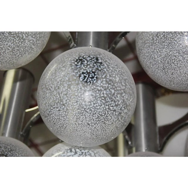 Sculptural Chandelier by Gaetano Sciolari, 1970s For Sale - Image 10 of 11