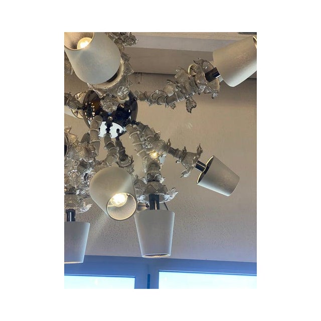 Sputnik Ca' Rezzonico Murano Glass Chandelier by Simoeng For Sale - Image 6 of 14