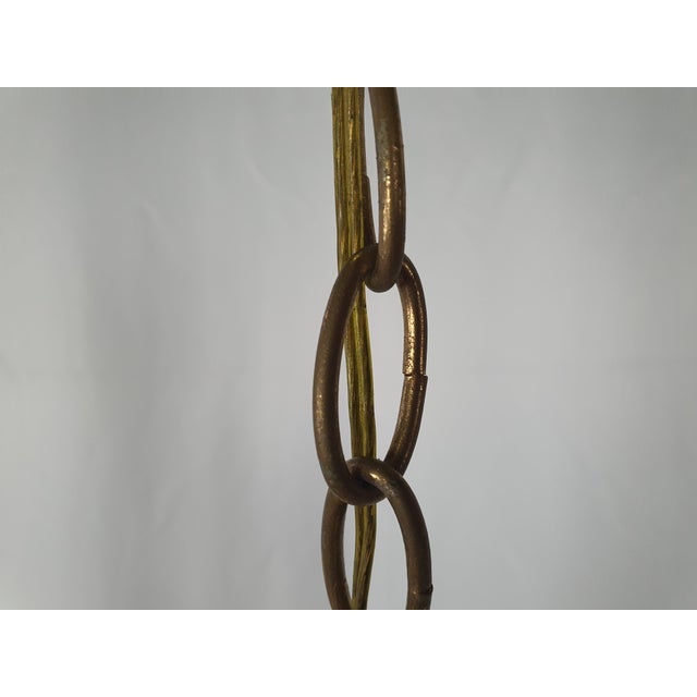 Pendant in Brass and Glass, 1970s For Sale - Image 15 of 18