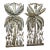 Pair of Handcrafted Haitian Recycled Steel Palm Tree Wall Sculptures For Sale