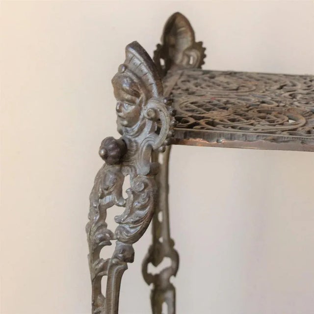 Metal Start-Time Flower Stand, 1800s For Sale - Image 6 of 11