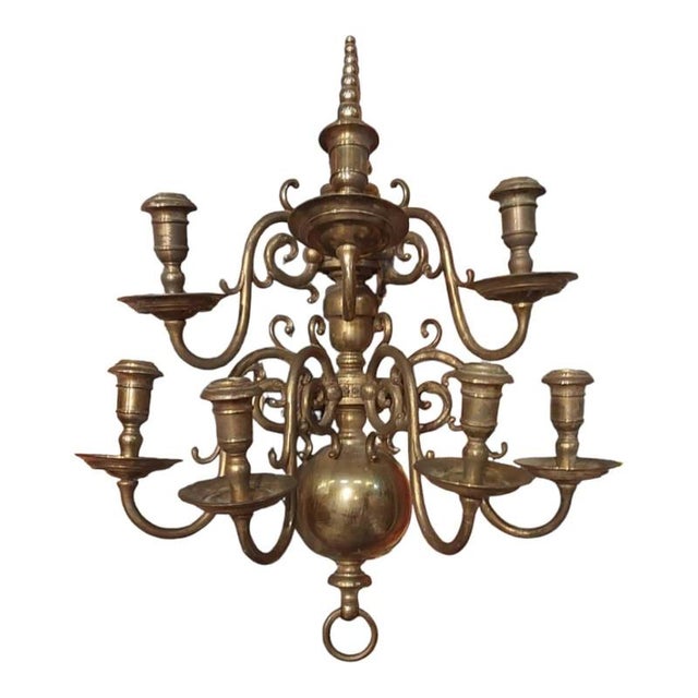 This set of 3 dutch 19th-century bronze sconces – handcrafted baroque revival elegance bring timeless sophistication to...