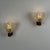 An exceptional and highly collectible pair of "Festoni" wall sconces designed by Ercole Barovier for Barovier & Toso in...