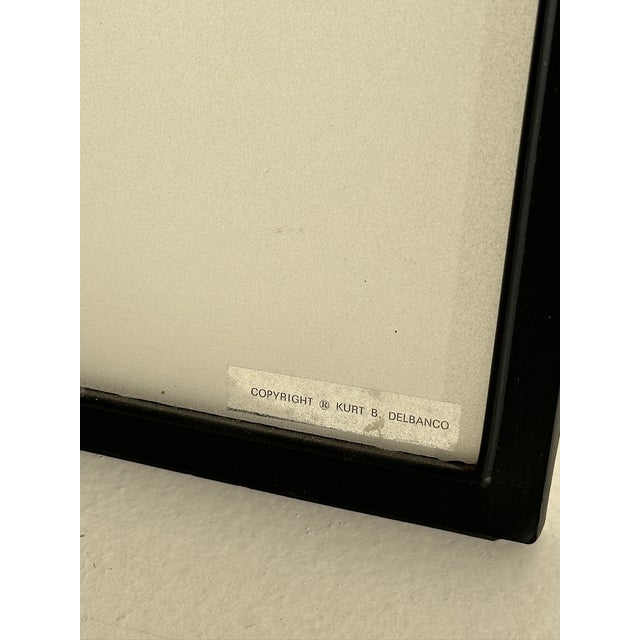 1980s Wall Clock by Kurt B. Delbanco for Acerbis, 1980s For Sale - Image 5 of 9