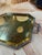 Italian Octagonal Brass and Pewter Serving Tray For Sale - Image 4 of 8