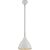 AERIN for Visual Comfort Signature Agnes Small Pendant in Plaster White with Gild Interior For Sale