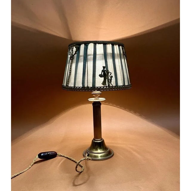 Antique Table Lamp, 1910 For Sale - Image 6 of 11
