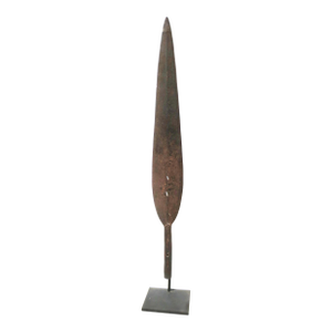 Antique African Mounted Spear Head