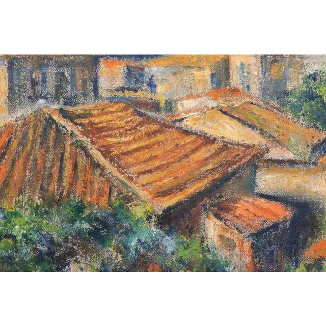 Oil on canvas realized by Pino Romanò (1934) in 1990s. Hand signed. Titled on rear. Very good condition. This piece is...