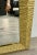 Modern Currey & Co. Modern Textured Brass Foil Wall Mirror For Sale - Image 3 of 4
