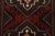 Baloch Rug 2’10” X 4’7” Red Wool Vintage Tribal Hand-Knotted Oriental Carpet For Sale In Philadelphia - Image 6 of 11