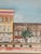 Illustration Original Watercolor of Historic Buildings in Laurens, South Carolina For Sale - Image 3 of 3