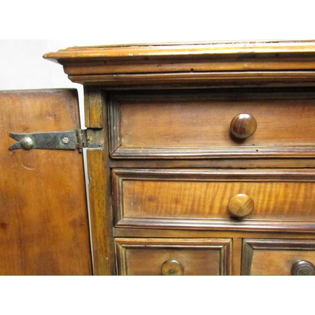 18th C. Italian Table Top Collectors Cabinet For Sale - Image 18 of 18