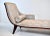 Early 21st Century Stickley Brothers Neoclassical Chaise Lounge, Mahogany Upholstery, Usa For Sale - Image 5 of 11