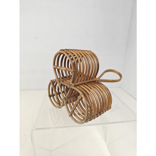 Vintage French Riviera Bottle Rack, 1970s For Sale - Image 6 of 9