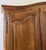 Vintage French Louis XVI Style Carved Oak 3-Door Armoire For Sale - Image 4 of 13