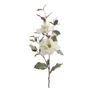 Magnolia Floral Spray (Set of 2) For Sale