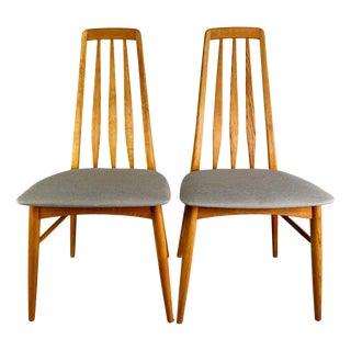 Mid-Century Side Chairs by Niels Koefoed for Koefoeds Hornslet, Set of 2 For Sale