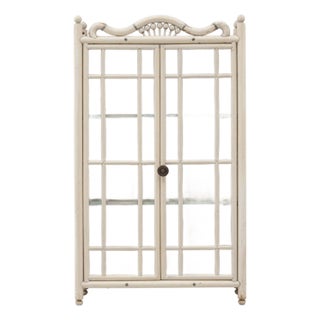 1910s French Wooden Mini Showcase Vitrine For Sale