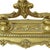 French Baroque Style Gilt Brass Table Mirror, 1950s For Sale - Image 13 of 17